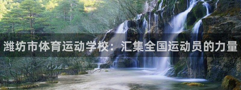 尊龙官方平台体育：潍坊市体育运动学校：汇集全国运动员的力量